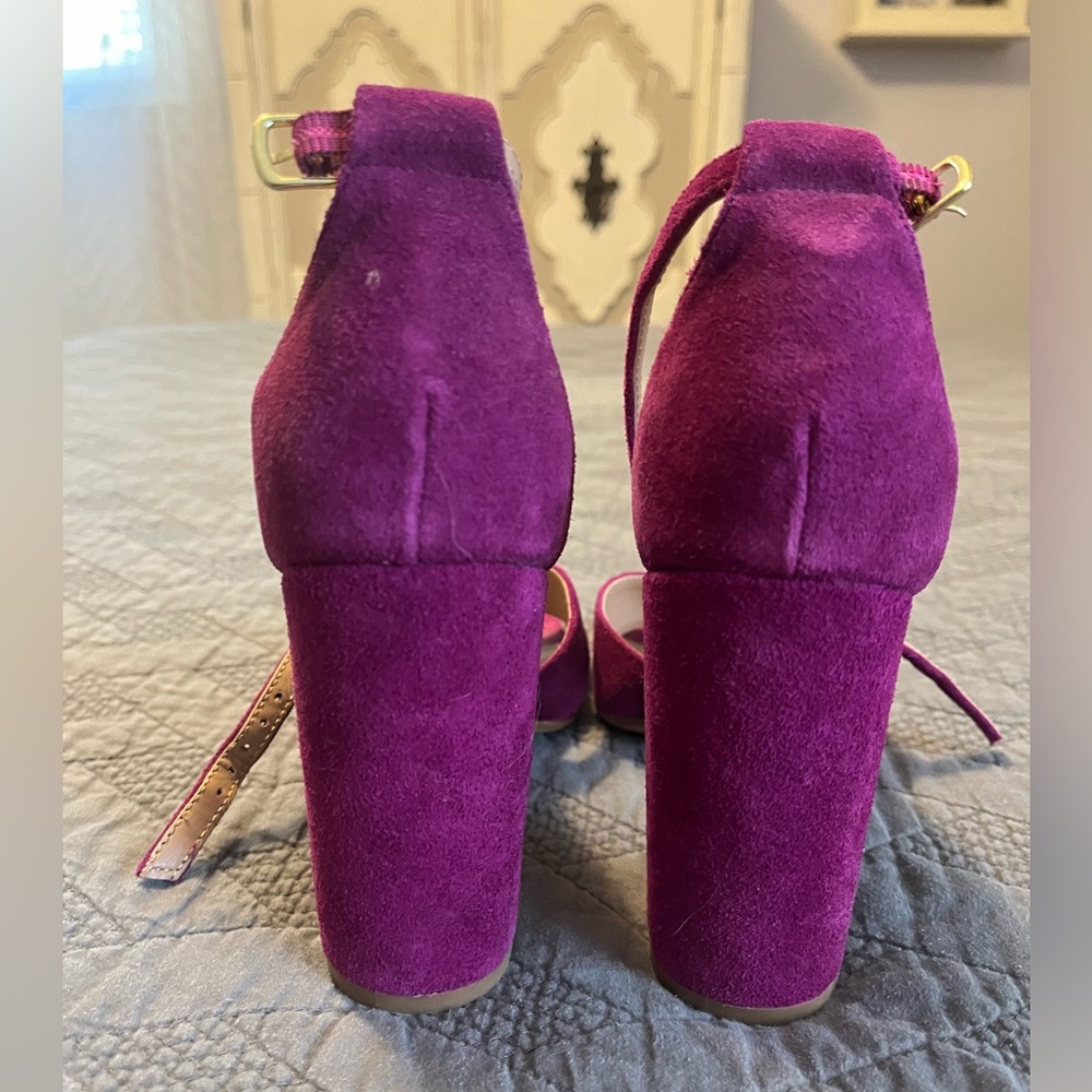 Steve Madden Fuchsia Block Heels - image 3